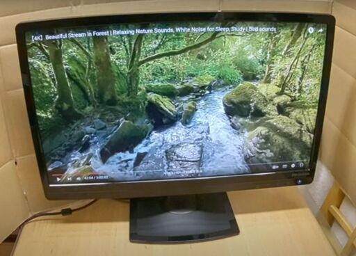 PCモニター・液晶ディスプレイ　I-O DATA ブルーライト低減機能付き 21.5型ワイド液晶ディスプレイ ブラック LCD-AD222EB　ディスプレイ　パソコンモニター　DVI/VGO端子のみ
