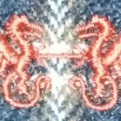 【無事受け渡し完了】McGREGOR シャツ 赤系色　古着の画像