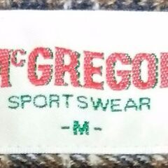 【無事受け渡し完了】McGREGOR シャツ 赤系色　古着の画像