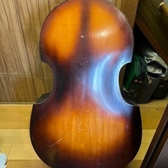 値下げ！千葉市 引き取り限定 KYOMEI ウッドベース コントラバスの画像