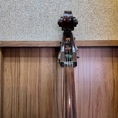 値下げ！千葉市 引き取り限定 KYOMEI ウッドベース コントラバスの画像