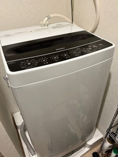 【美品】ハイアール　洗濯機　JW-C55D-K ブラック
