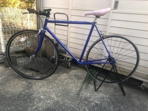 ピストバイク　クロモリバイク