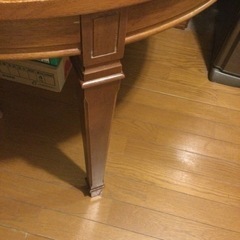楕円　アンティークダイニングテーブル　大型の画像
