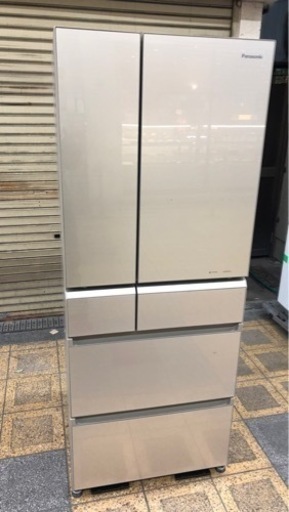 Panasonic 470L 6枚扉　冷蔵庫　NR-FPM472S 大阪市発配達可能