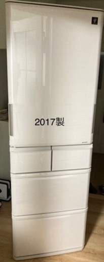 2017製シャープSJ-PW41C-C 両開き412L冷蔵庫