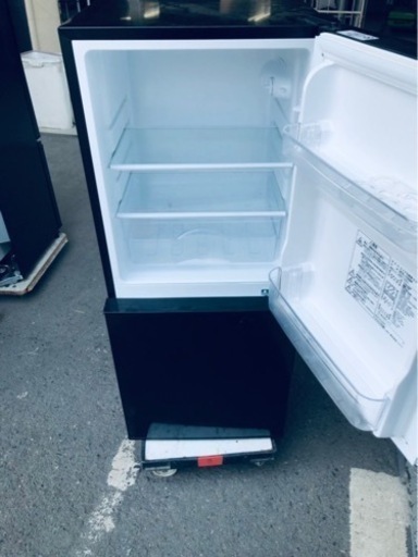 5km以内配送無料　保証付き　2020年式　★ニトリ★NTR-106BK 2D冷蔵庫 106L 直冷式 グラシア 冷蔵庫 