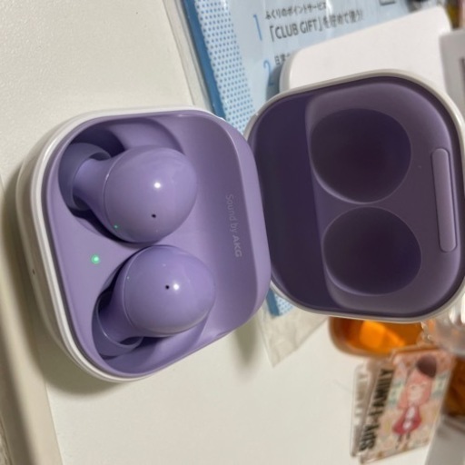 Galaxy buds2 パープル