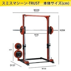 FIGHTING ROAD家庭用スミスマシン/プレートセットの画像