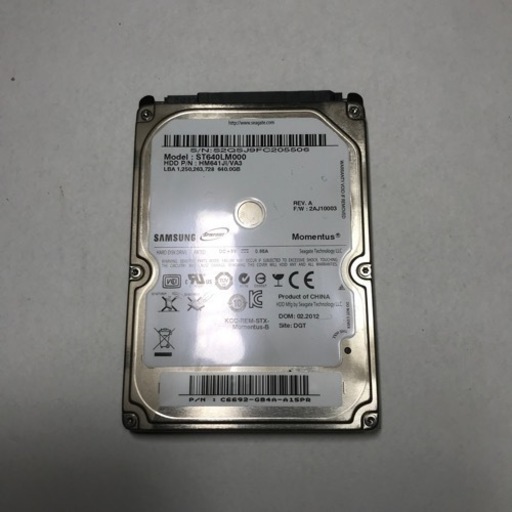  S A M S U N G  2.5インチ　Windows11 pro 64 HDD