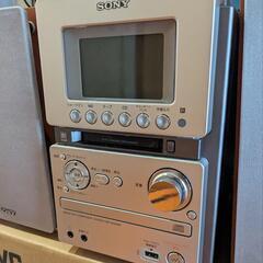 【訳あり】SONY MD搭載オールインワンコンポ CMT-M35WM S シルバー
の画像