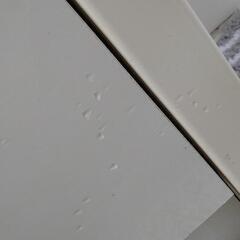 テレビボード 白 ガラス天板・鏡面の画像