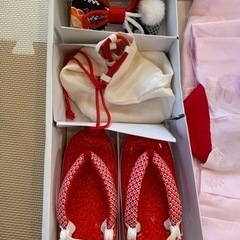 七五三着物 3歳 お被布 セットの画像