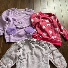 トレーナー、パーカー、パンツ
