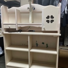 学習机横の棚（ライト付き）
