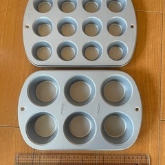 Wilton マフィン型2種(6個／12個入り)