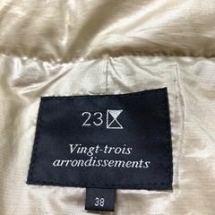 ◆【オンワード樫山　23区】ダッフルダウンコート♪size38の画像