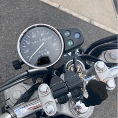 値下げしました　cb223s マットブラックカスタムの画像