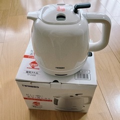 ツインバード　TWINBIRD 電気ケトルの画像