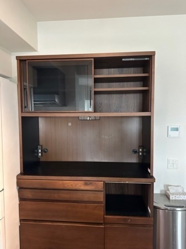 2/4迄にとりに来られる方限定　食器棚　河口家具（大川家具）