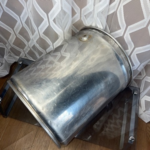 ︎ステンレス缶︎ドラム缶 アウトドア キャンプ バーベキューコンロ