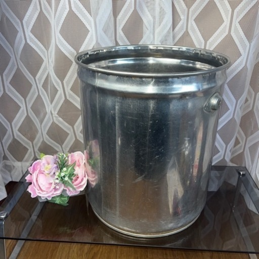 ︎ステンレス缶︎ドラム缶 アウトドア キャンプ バーベキューコンロ