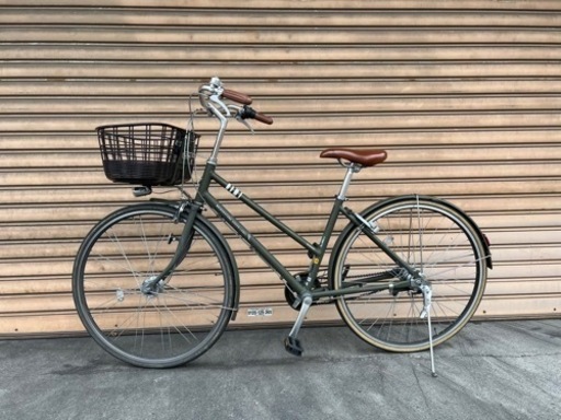 ブリヂストン27型 シティサイクル MARKROSA(マークローザ) 3S 内装3段変速 T.XHカーキ]