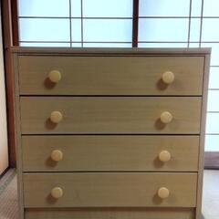 4段引出しタンスの画像