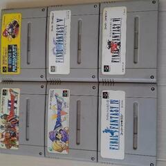スーファミ本体　カセット6本の画像