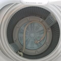 【訳あり特価品】2019年製品 インバーター付き！AQUA 7kg AQW-GV70H　全自動洗濯機
の画像