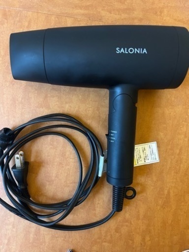 ①【ベストセラー1位】【元値5,478円】ヘアドライヤー マイナスイオン SALONIA