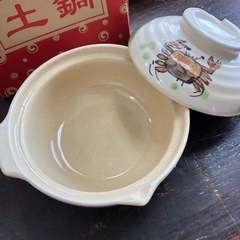 未使用品　ミニ　土鍋　1人鍋　お手軽　おすすめ　人気商品‼︎の画像