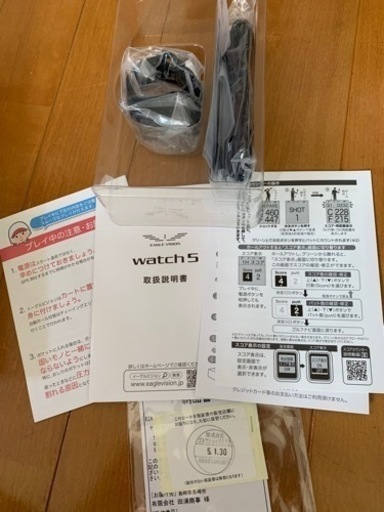 1月末購入　新品未使用　ゴルフGPSナビ　Watch5