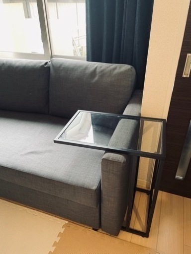 【取引中】IKEAの3人掛けソファーベッド(FRIHETEN フリーヘーテン)