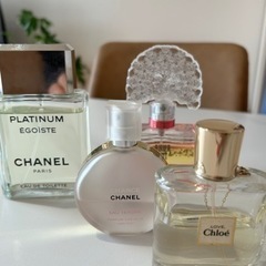 シャネル香水ヘアミスト、クロエ、アナスイ香水まとめでお売りさせて