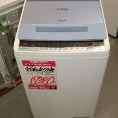 【店頭受け渡し】 日立　全自動洗濯機　7.0kg　BW-V70C　2018年製　中古品　￥17,380