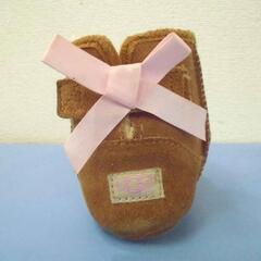 (BG052◆）UGG/アグ ベビー JESSE BOW ブーツ 12-18M 中古品【取りに来られる方限定】の画像