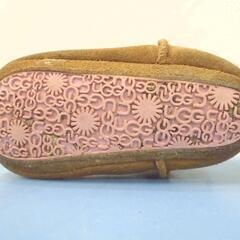 (BG052◆）UGG/アグ ベビー JESSE BOW ブーツ 12-18M 中古品【取りに来られる方限定】の画像