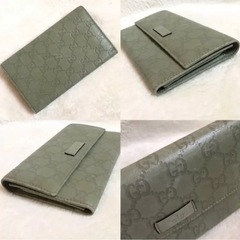 GUCCI グッチ シマ 長財布 三つ折り 正規品 レザーの画像