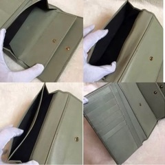 GUCCI グッチ シマ 長財布 三つ折り 正規品 レザーの画像