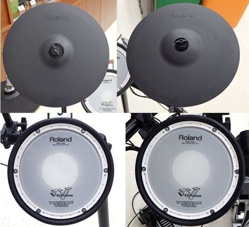 北海道 千歳市/恵庭市 状態良好!!動作品 Roland/ローランド 電子ドラム V-Drums TD-11KV モジュール：TD-1