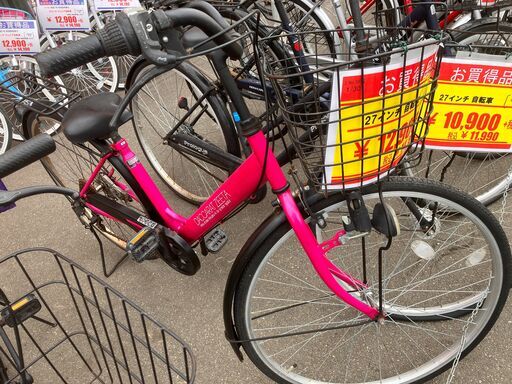 27インチ ギア付き 自転車 ママチャリ DACCARAT ZEETA No.387● ※現金、クレジット、スマホ決済対応※