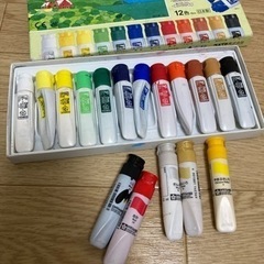 【値下げ】習字道具 絵の具セット の画像