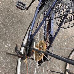 27インチ ギア付き 自転車 ママチャリ No.370● ※現金、クレジット、スマホ決済対応※の画像