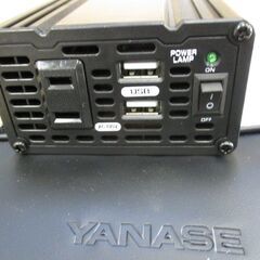 ヤナセ　汎用？　インバーター　DC12V→AC100V　未使用品？　中古品の画像