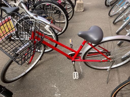 26インチ 自転車 シティサイクル free＆easy No.386● ※現金、クレジット、スマホ決済対応※