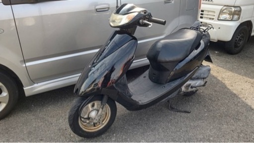 HONDA DIO ディオ　4サイクル　原付メットインスクーターバイク　50cc 黒色　福岡市南区