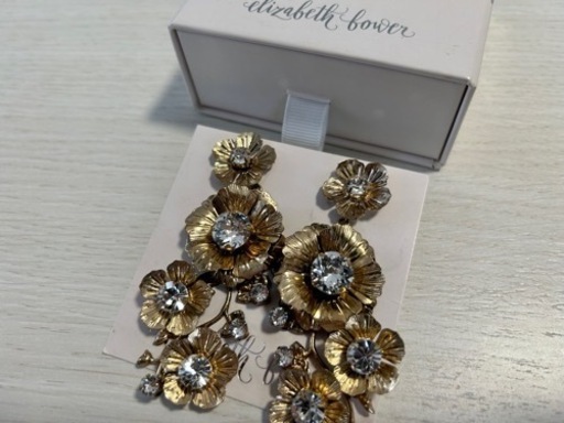 Elizabeth bower ピアス　結婚式