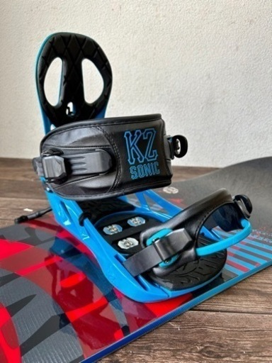お引取り限定 美品 K2 SPITFIRE 148cm メンズスノーボード板 ビンディング付き