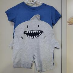 【決まりました】【6-12ヶ月頃】サメの洋服